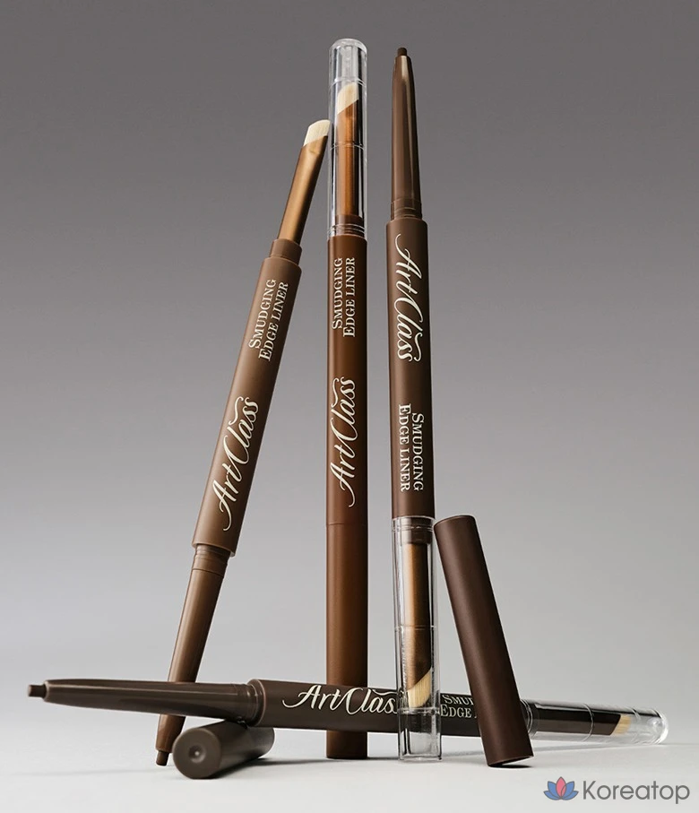 Лайнер для контура Too cool for school Art Class Smudging Edge Liner, 1 шт., цвет Hot Top Brown (4 шт.), фото 4