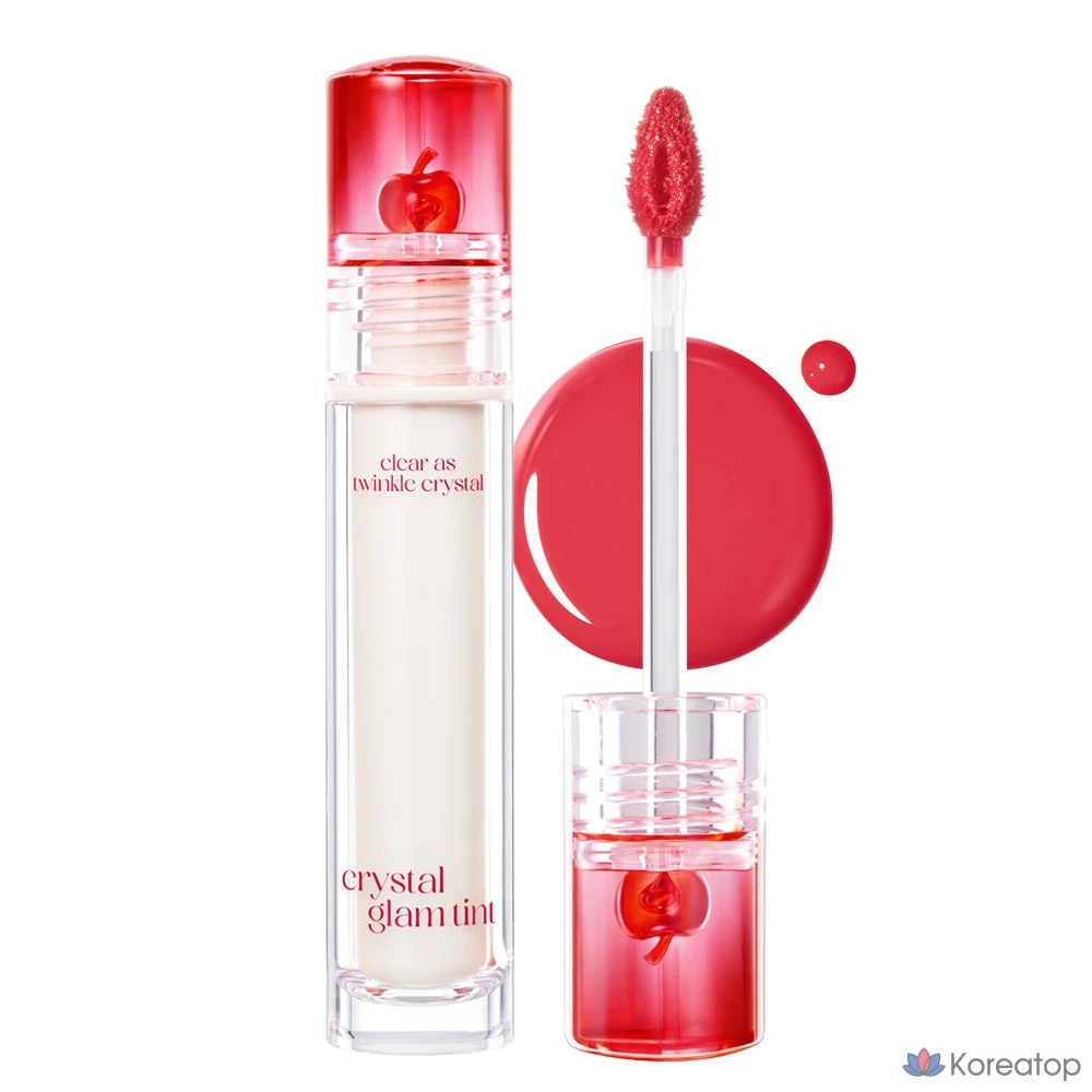 Clio Crystal Glam Tint, 017 Classic Apple, 3,4 г, 1 шт.