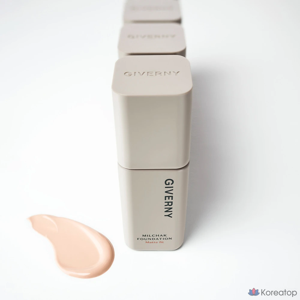 Тональный крем Giverny Matte Fit Foundation 30 мл, 1 шт., 22C. Розово-бежевый оттенок., фото 3