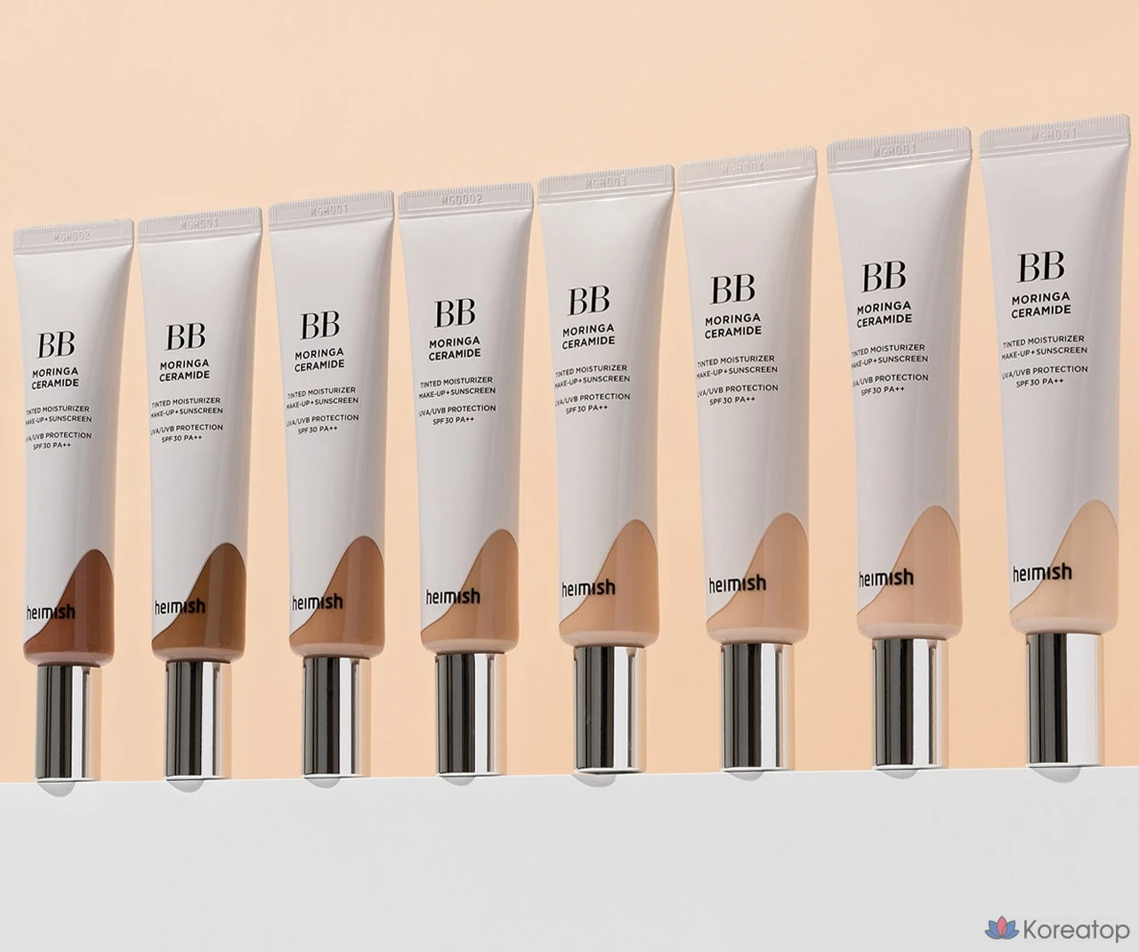 BB-крем Heimish Moringa Ceramide SPF30 PA++, оттенок 19 Fair Beige, 30 мл, 1 шт., фото 2