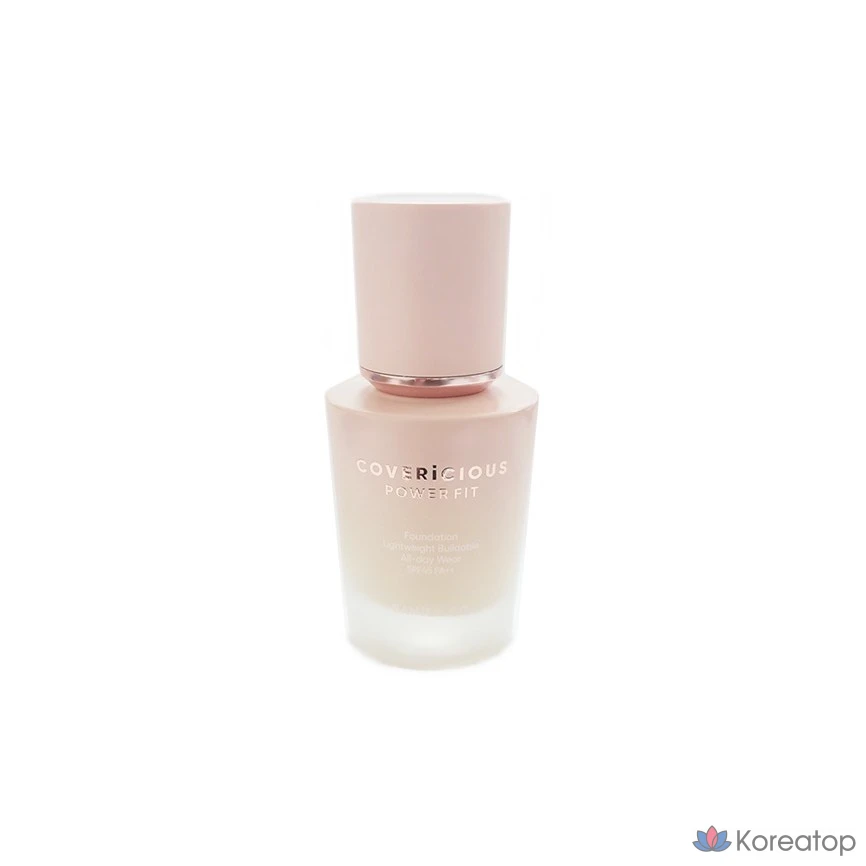 Тональный крем Vanillaco Covericious Power Fit Foundation, 30 мл, 1 шт., 01VANILLA/Ваниль