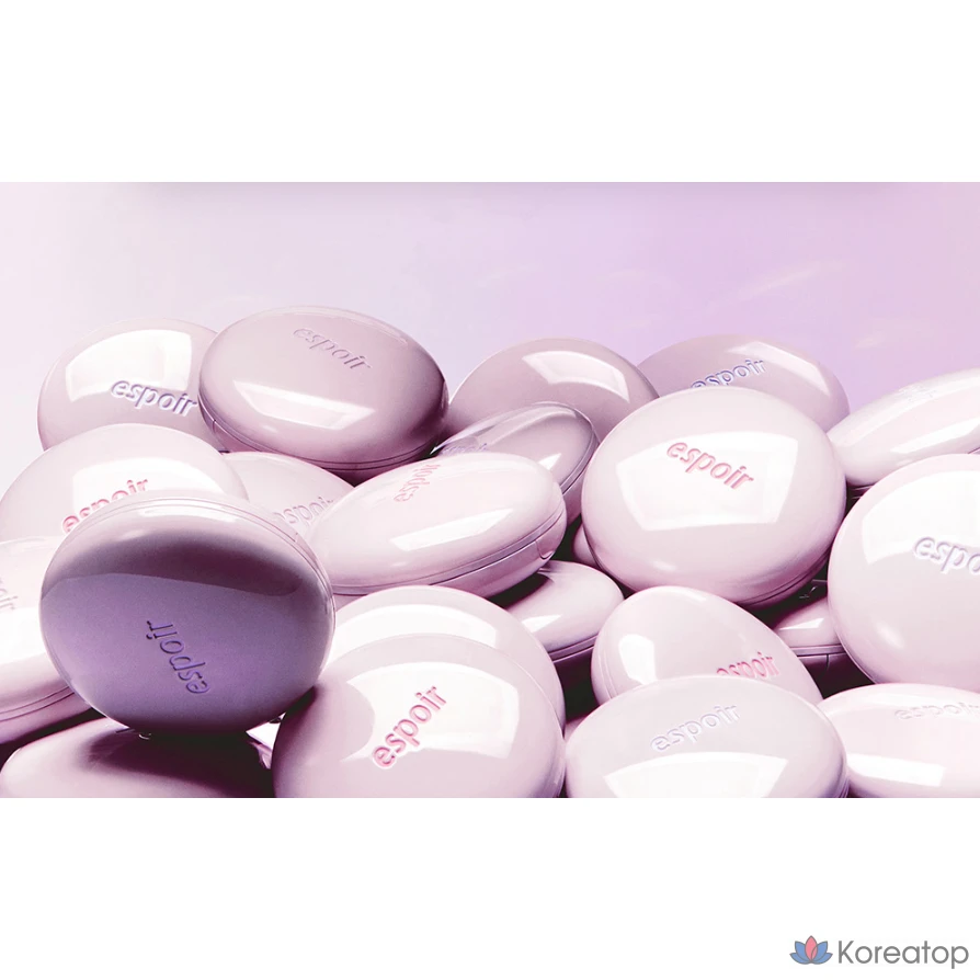 Тональный крем-кушон Espoir Durike Gel Tone-Up Cushion 15 г, № 3 Snow Blue, 1 шт., фото 8