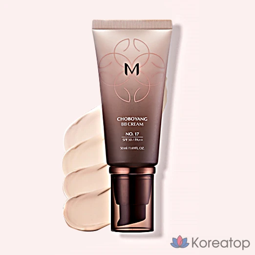 BB-крем Missha M Choboyang SPF30 PA++, № 17 Светло-бежевый, 50 мл, 1 шт., фото 4