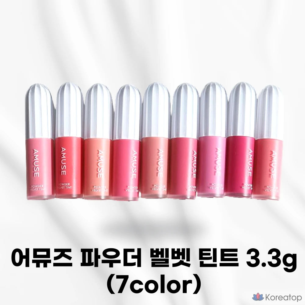 AMUSE Powder Velvet Tint, 7 цветов, увеличивающий объем губ, матирующий эффект, ультрастойкий матовый эффект, водостойкий, веганский тинт, ухаживающий за кожей, оттенок Rare Peach 01, 1 шт.