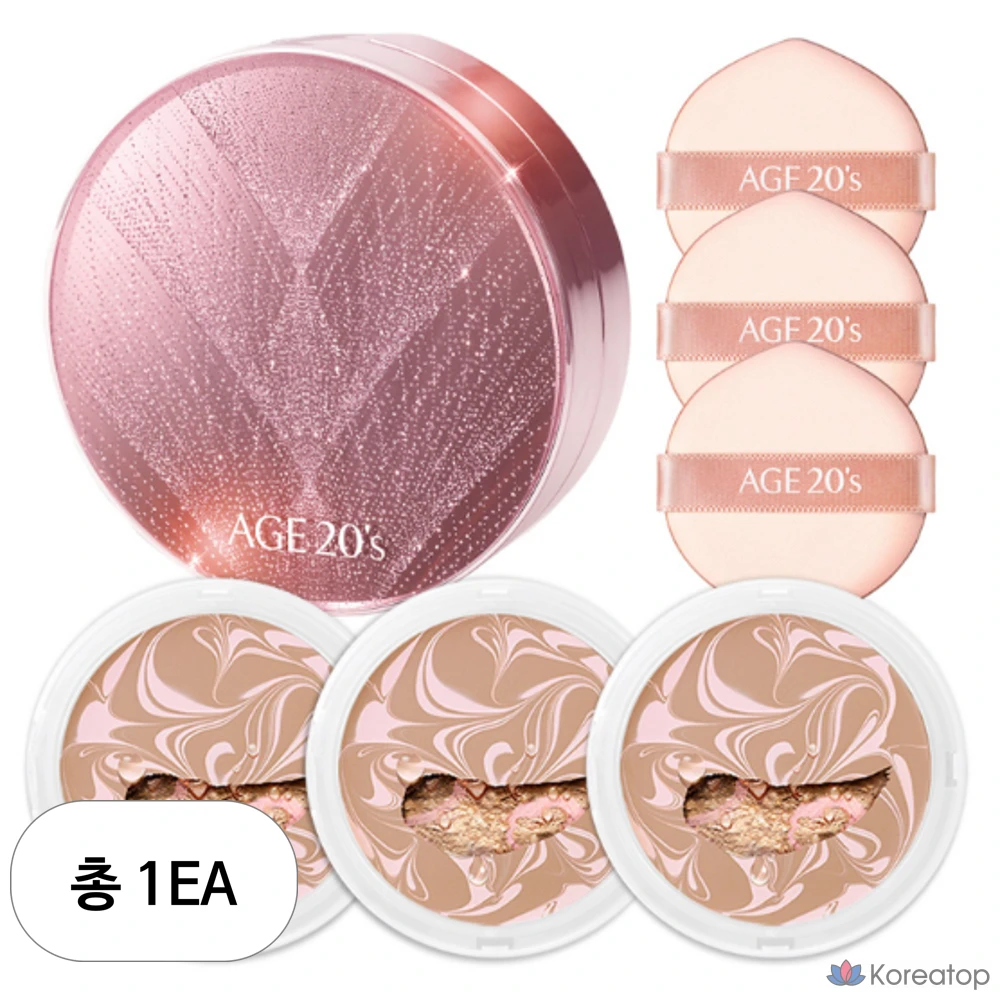 Эссенция Essence Cover Pact Case (издание Twinkle Edition) для лицевой стороны, 20 лет, + сменный блок 12,5 г x 3 шт., розовый, средне-бежевый (№ 23), 1 шт.