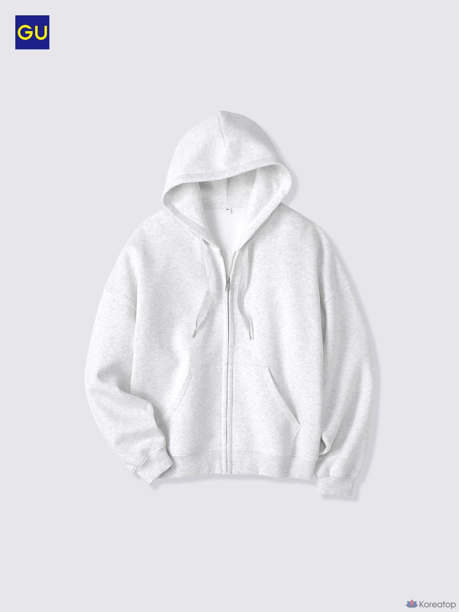 Худи на молнии Uniqlo Heavyweight Sweat Cocoon Full Zip Hoodie