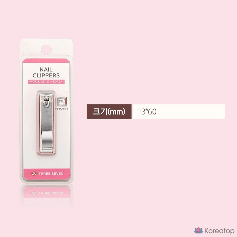 Набор для ухода Three Seven 777 Premium Nail Clipper, 1 шт.