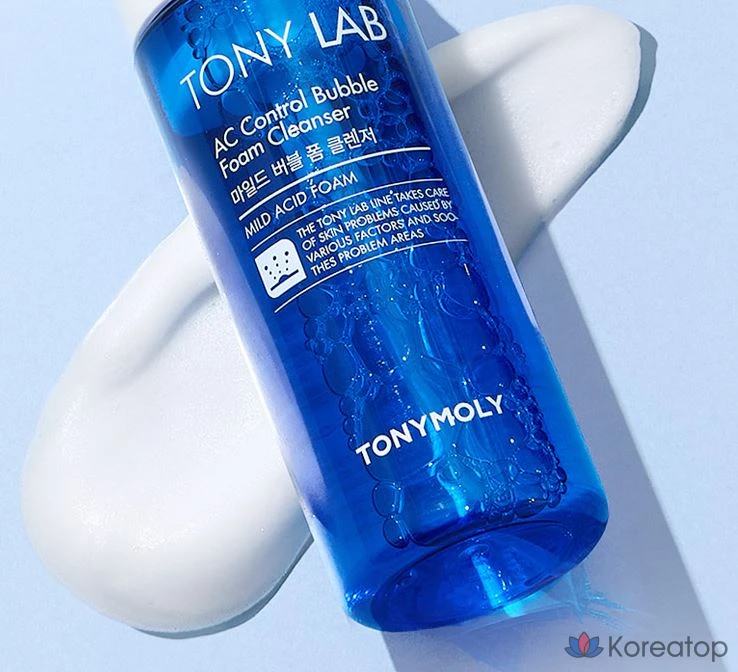 Очищающая пенка для лица Tony Moly Tony Lab AC Control Bubble Foam Cleanser, 150 мл, 1 шт.