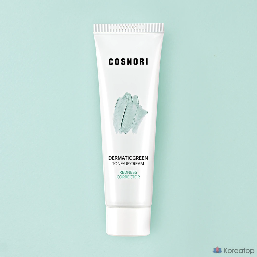 Крем для выравнивания тона кожи Cosnori Color Tone-Up Cream, оттенок 02 Dermatic Green, 1 шт., 50 мл, фото 2