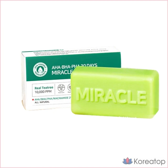 Очищающее мыло Some By Mi Ahabahapha 30 Days Miracle, 106 г, 1 шт.