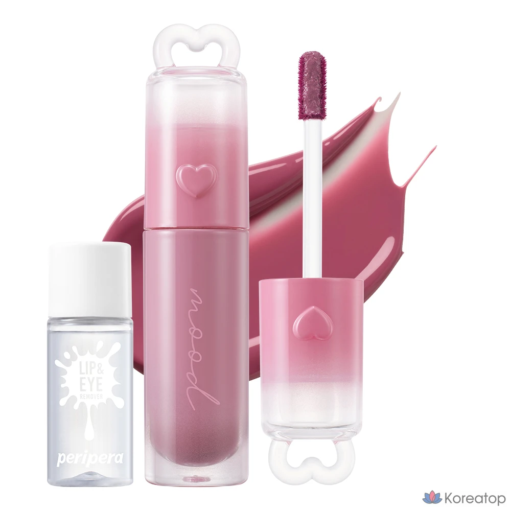 Peripera Ink Mood Glow Tint, 1 шт., 4 г, 042 Сезонный оттенок Pinguma [Розовый Haguma]