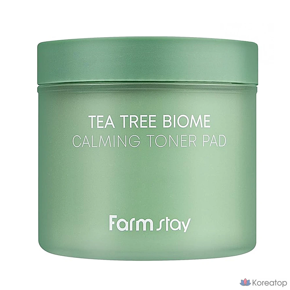 Тонизирующие подушечки FarmStay Tea Tree Biome, 70 листов, 1 упаковка