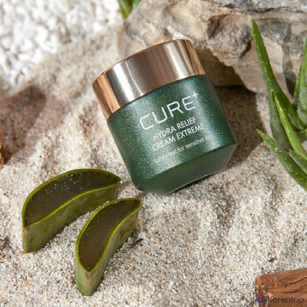 Крем для лица KIM JEONG MOON Aloe Cure Hydra Relief High Moisture Cream 4X Extreme, 50 г, 1 шт.