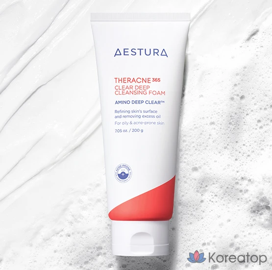 Estura Terra Acne 365 Прозрачная пенка для глубокого очищения, 200 г, 1 шт.