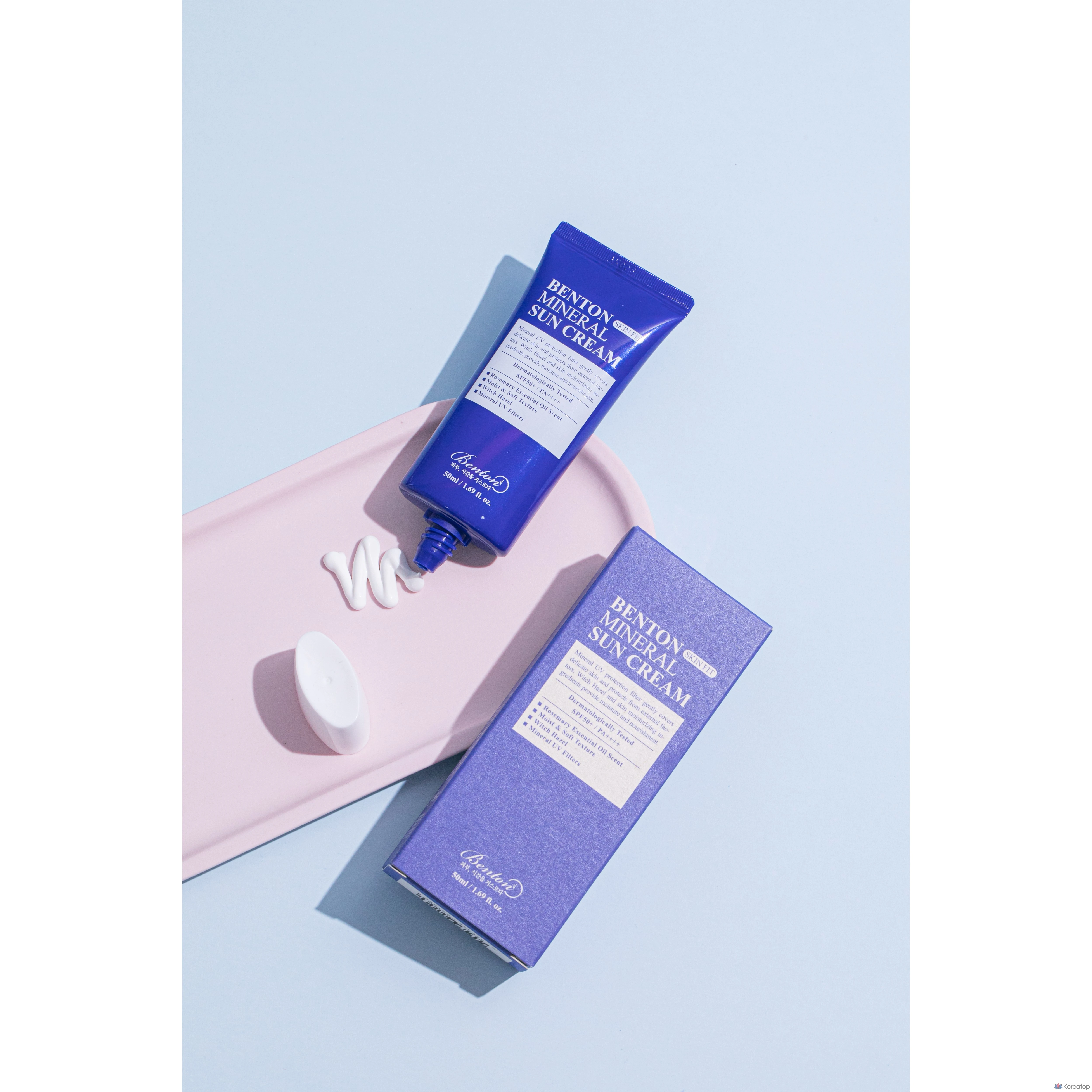 Минеральный солнцезащитный крем Benton Skinfit SPF50+ PA++++, 50 мл, 1 шт.