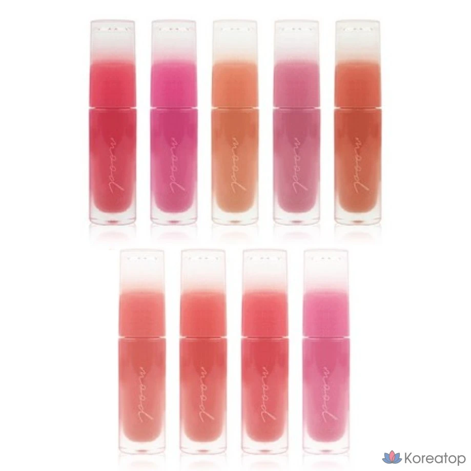 Peripera Ink Mood Glow Tint, Hipple Strawberry + Hipple Strawberry, 4 г, 1 шт.