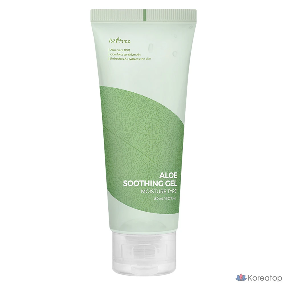 Увлажняющий успокаивающий гель с алоэ вера Isntree, 150 мл, 1 шт.