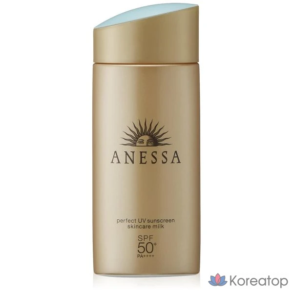 Солнцезащитное молочко для ухода за кожей Anessa Shiseido Perfect UV Sunscreen Skincare Milk SPF50, Anessa Shiseido Perfect UV Sunscreen Skincare Milk SP, 1 шт.