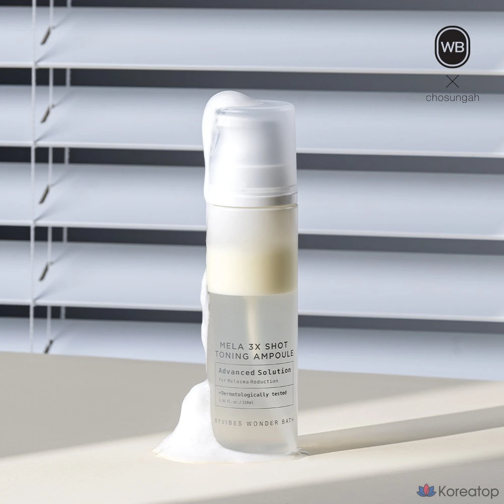 Тонизирующая ампула Wonder Bath Mela 3X Shot, 1 шт., 130 мл