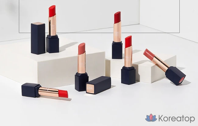 Матовая помада L'OCEAN Velouté Chiffon, 4 г, 1 шт., цвет корица и кленовый сироп.