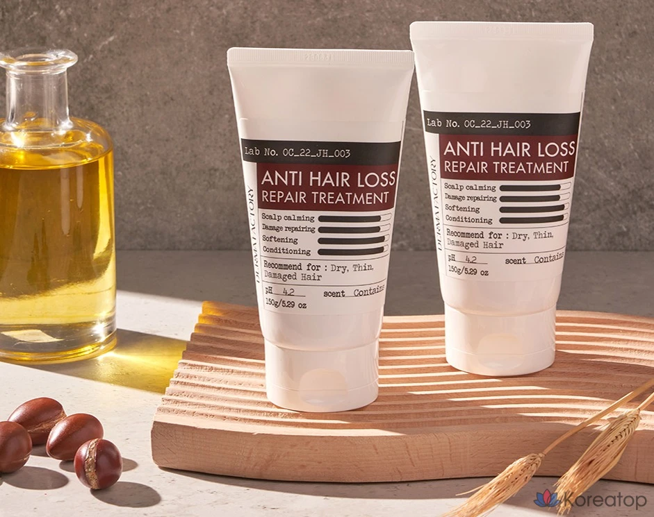 Средство для восстановления волос против выпадения Derma Factory, 150 г, 1 шт.