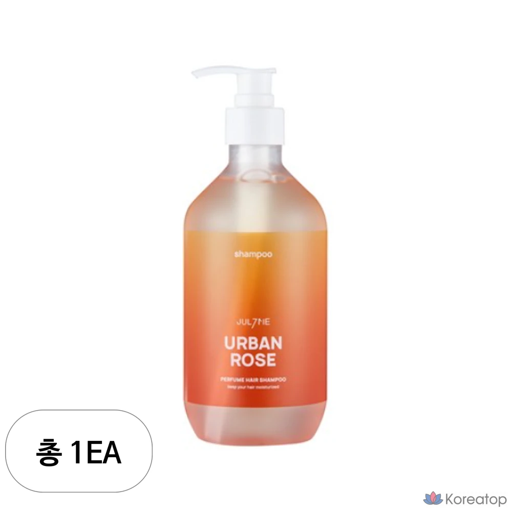 Парфюмированный шампунь для волос JUL7ME Urban Rose, 1 шт., 500 мл
