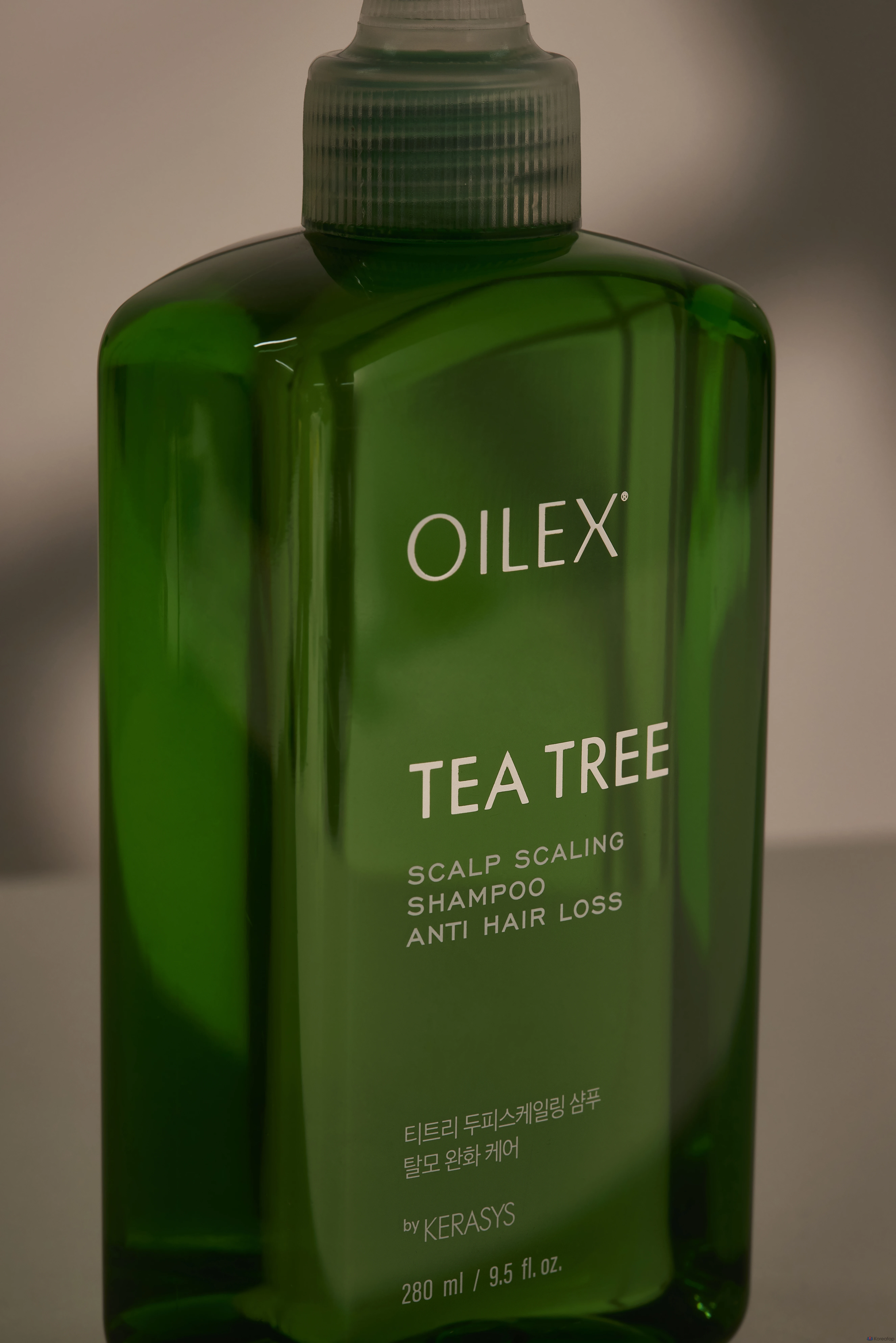 Шампунь KeraSys Oilex с маслом чайного дерева для снятия шелушения кожи головы и выпадения волос, 280 мл, 1 шт.