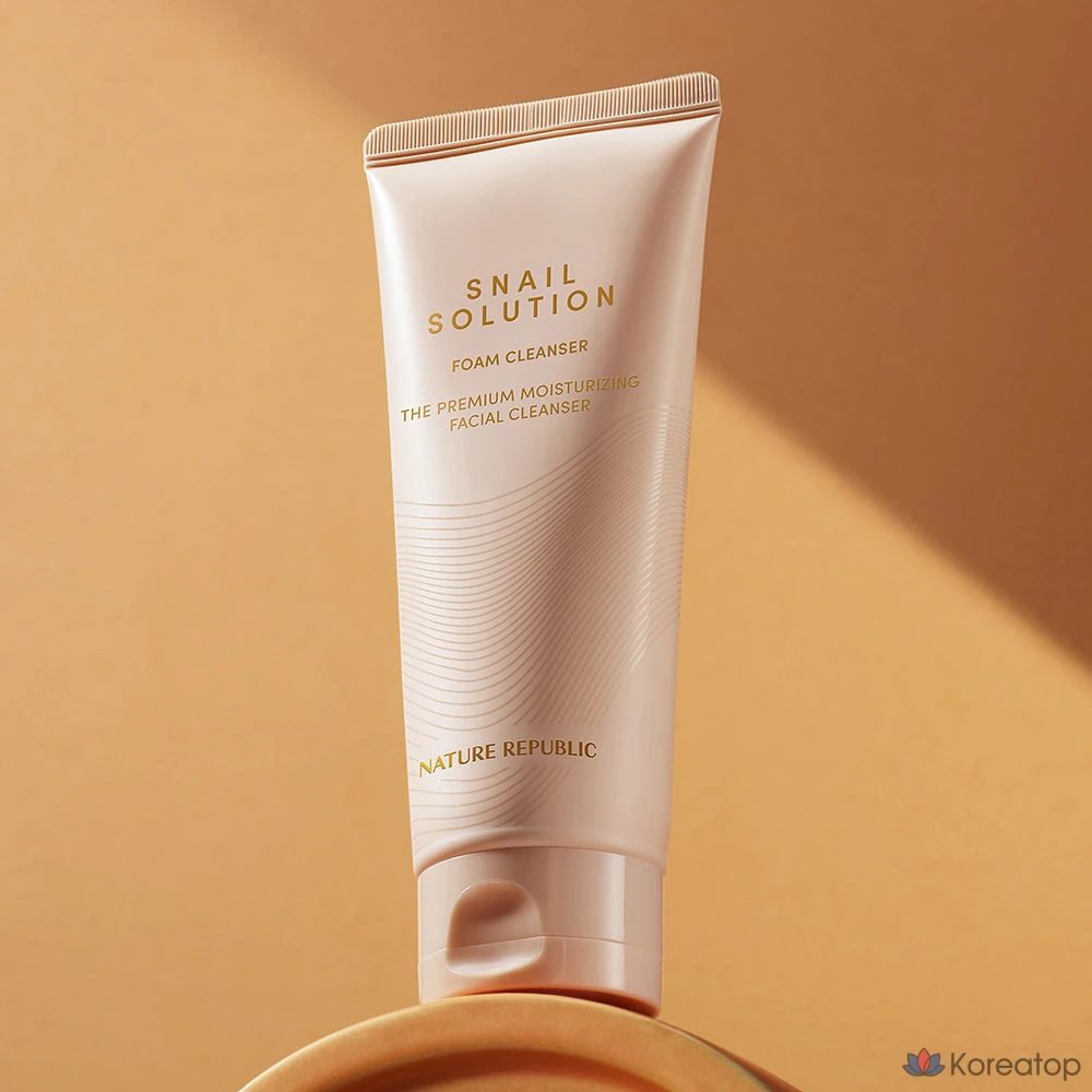 Очищающая пенка для лица Nature Republic Snail Solution, 150 мл, 1 шт.