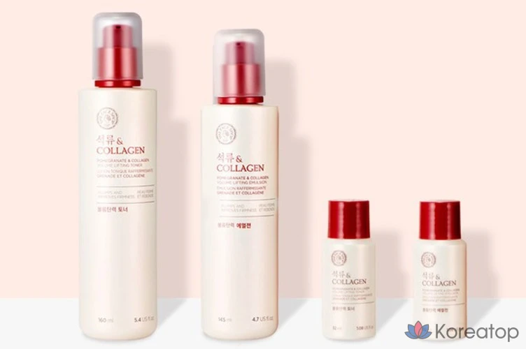 Набор из 2 видов коллагена с гранатом от The Face Shop, 1 комплект.