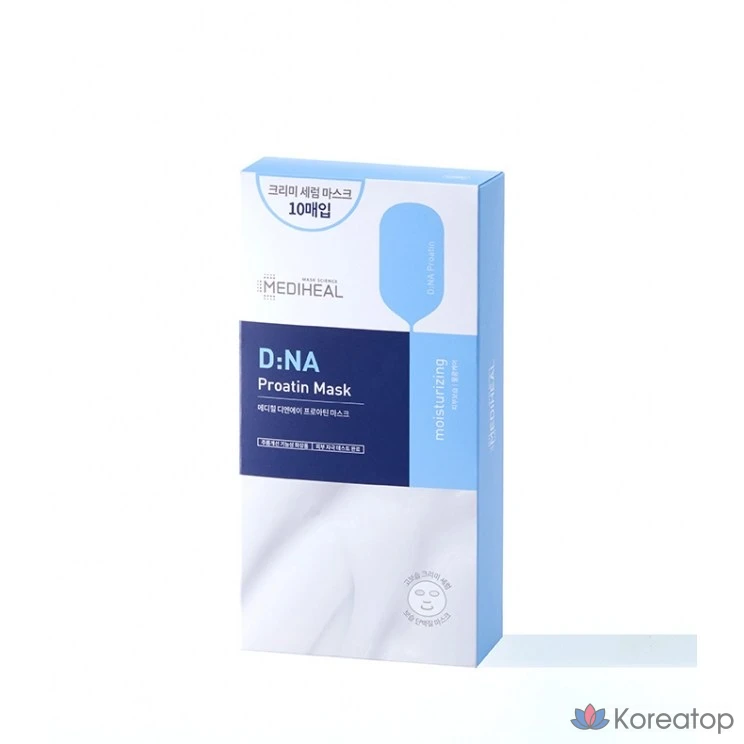 Mediheal DNA Proatin Mask Pack 1P — Увлажняющая протеиновая маска, 1 шт.