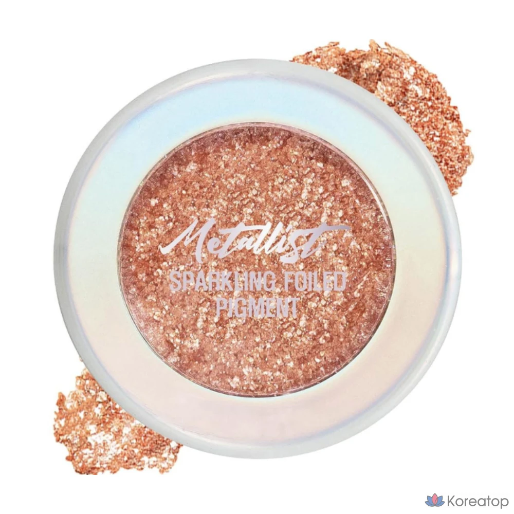 Touch in Sol Metallist Sparkling Foiled Pigment, 01 Cream Peach, 1 шт.