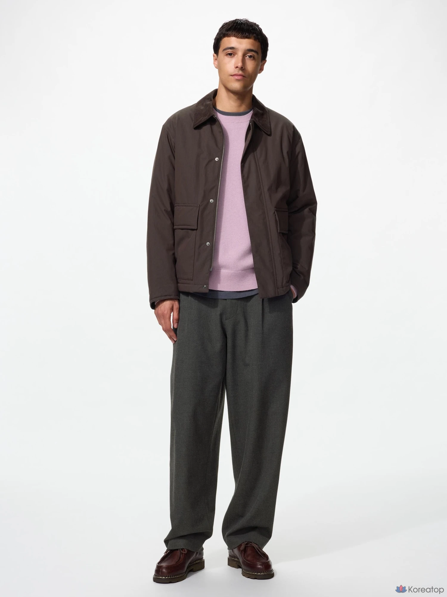 Брюки Uniqlo Tuck Relax Wide Pants