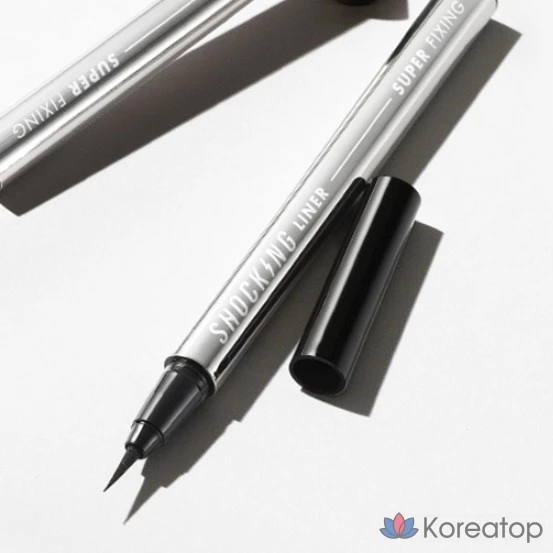 Подводка для глаз Tony Moly The Shocking Vegan Liner Super Fixing, 01BLACK, 1 шт., фото 2