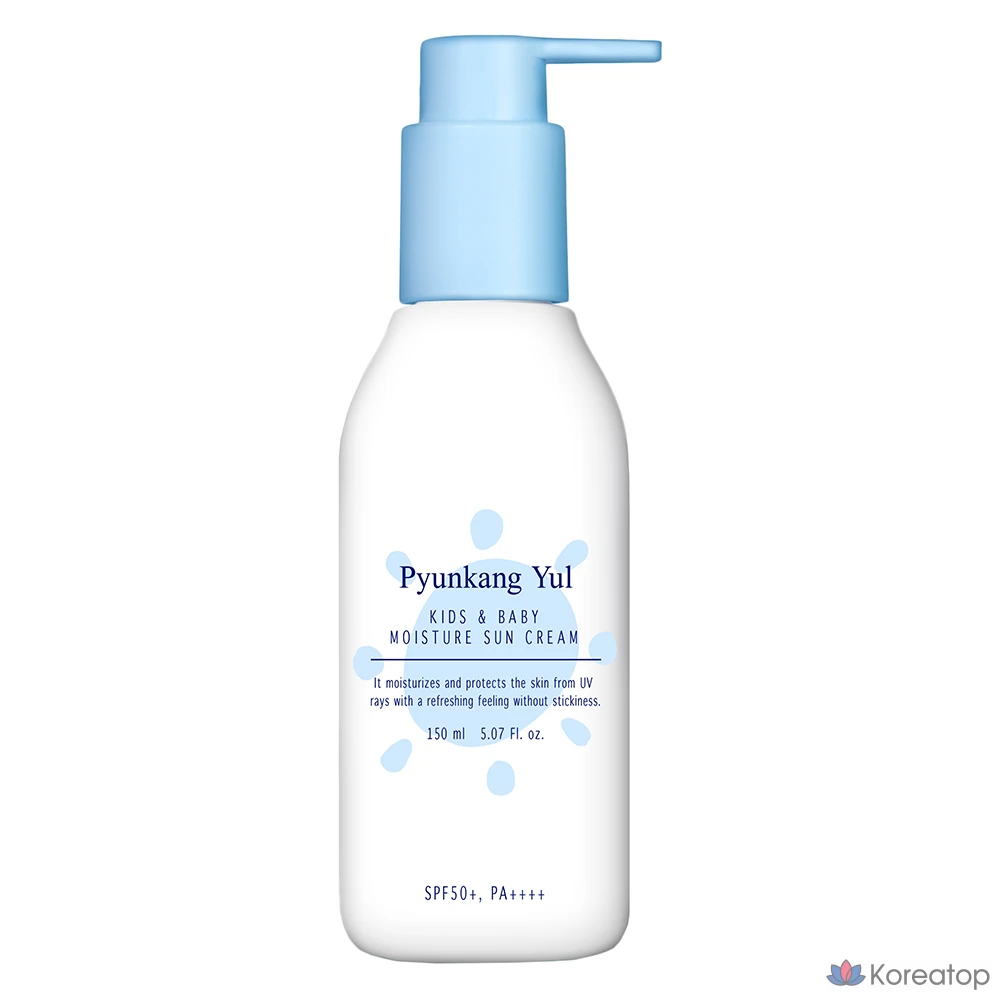 Увлажняющий солнцезащитный крем для детей и младенцев Pyunkang Yul SPF50+ PA++++, 1 шт., 150 мл