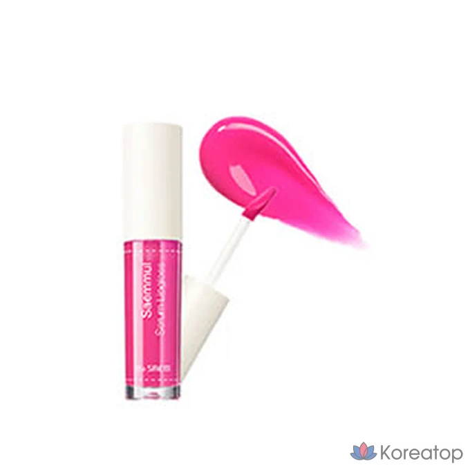 Блеск для губ The Saem Sammul Serum Lip Gloss, WH01, прозрачное покрытие, 1 шт., фото 8