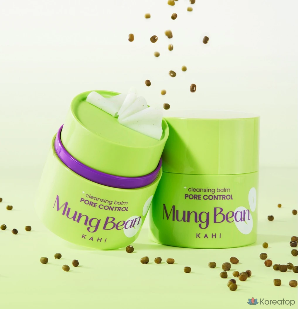 Очищающий бальзам для пор Kahi с экстрактом зеленой фасоли, 1 шт., 50 мл
