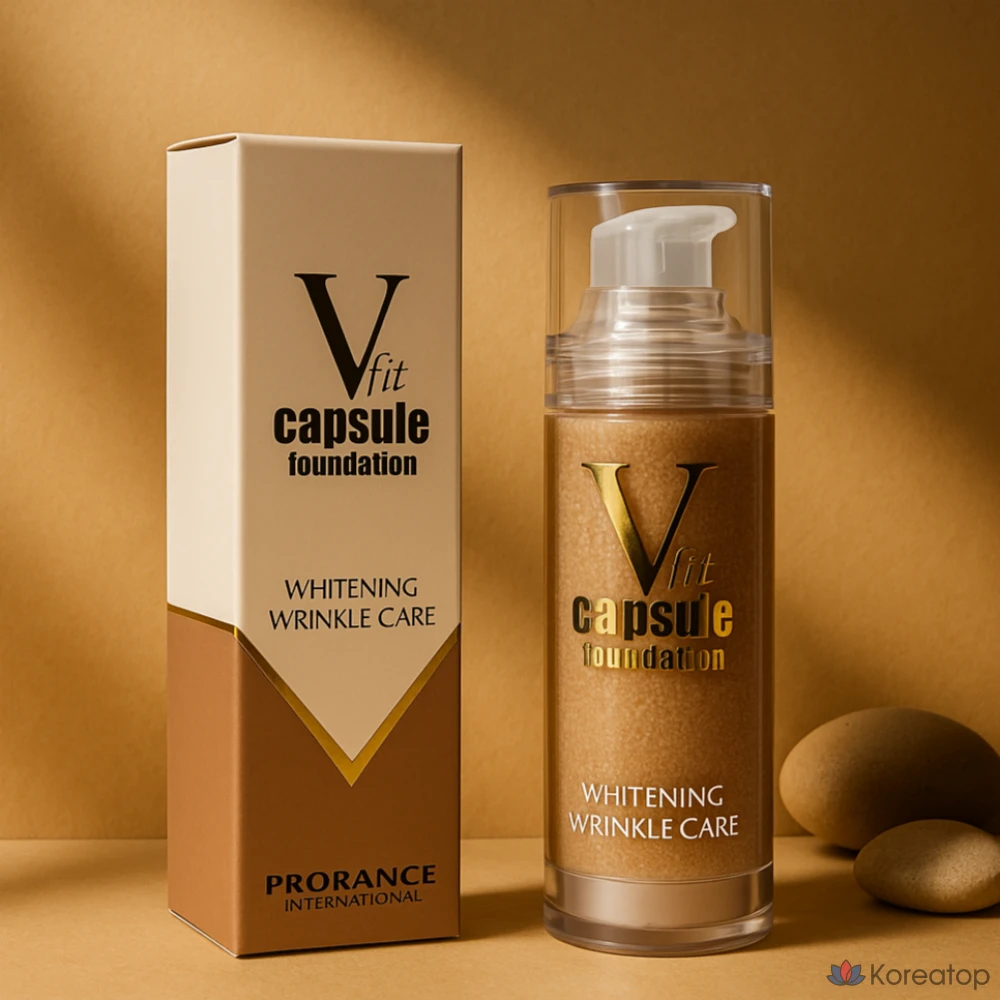 Тональный крем Prorance Capsule V-Fit Foundation, оттенок N Beige, 1 шт.