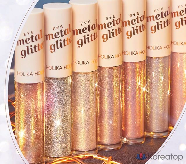 Блестки для глаз Holika Holika, 08, медовый блеск, 1 шт., фото 5