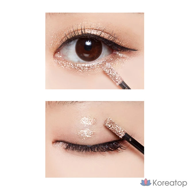 Блестки для век Mqny New York Jewel Potent Eye Glitter, 1 шт., Kitten Diamond., фото 4