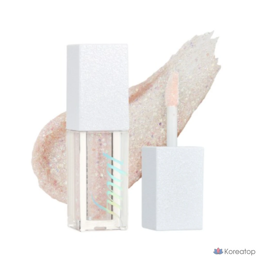 Жидкие металлические тени для век FMGT Metallic Cube 2,5 г, оттенок 02 Sugar Veil, 1 шт.