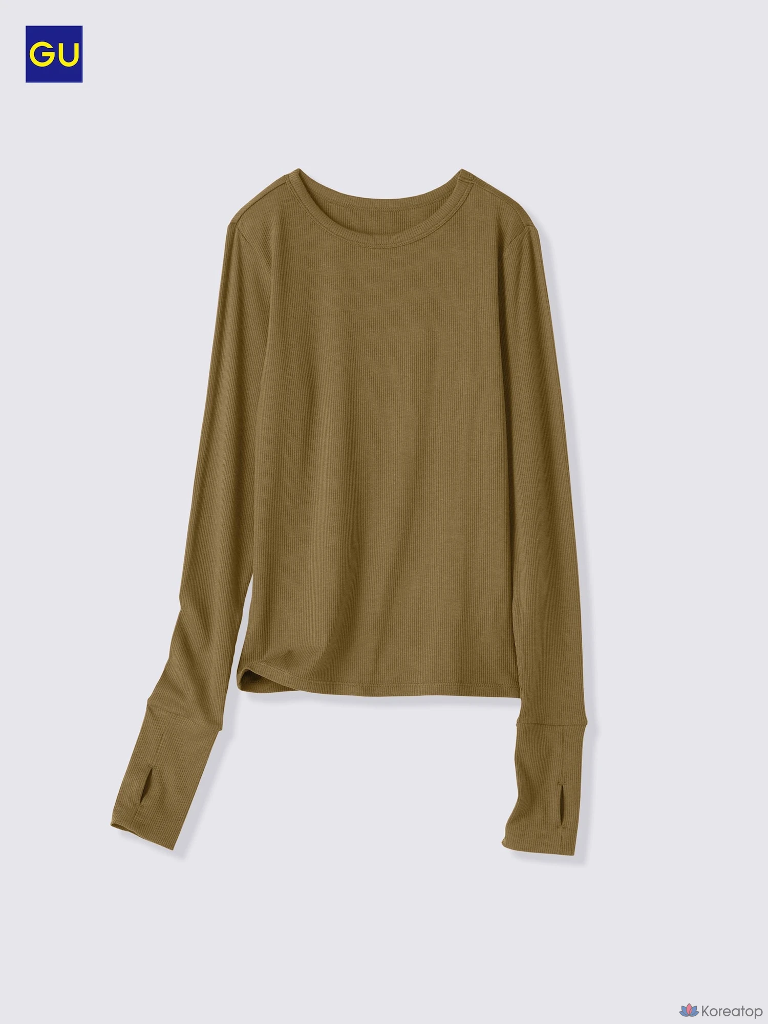 Футболка Uniqlo Warm Rib Crew Neck T-Shirt