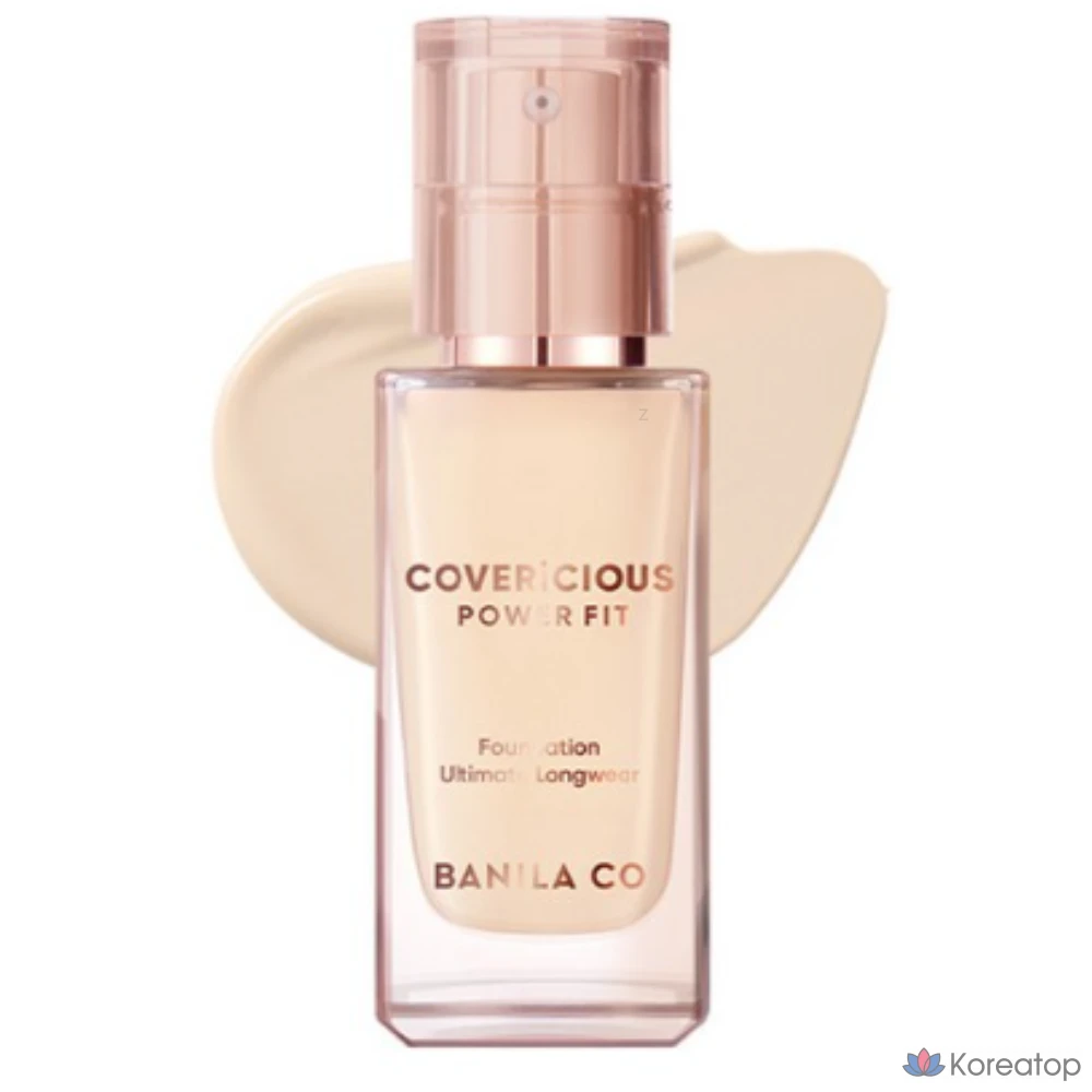 Тональный крем Vanillaco Covericious Power Fit Foundation, 30 мл, 1 шт., № 20 (нейтральный оттенок)