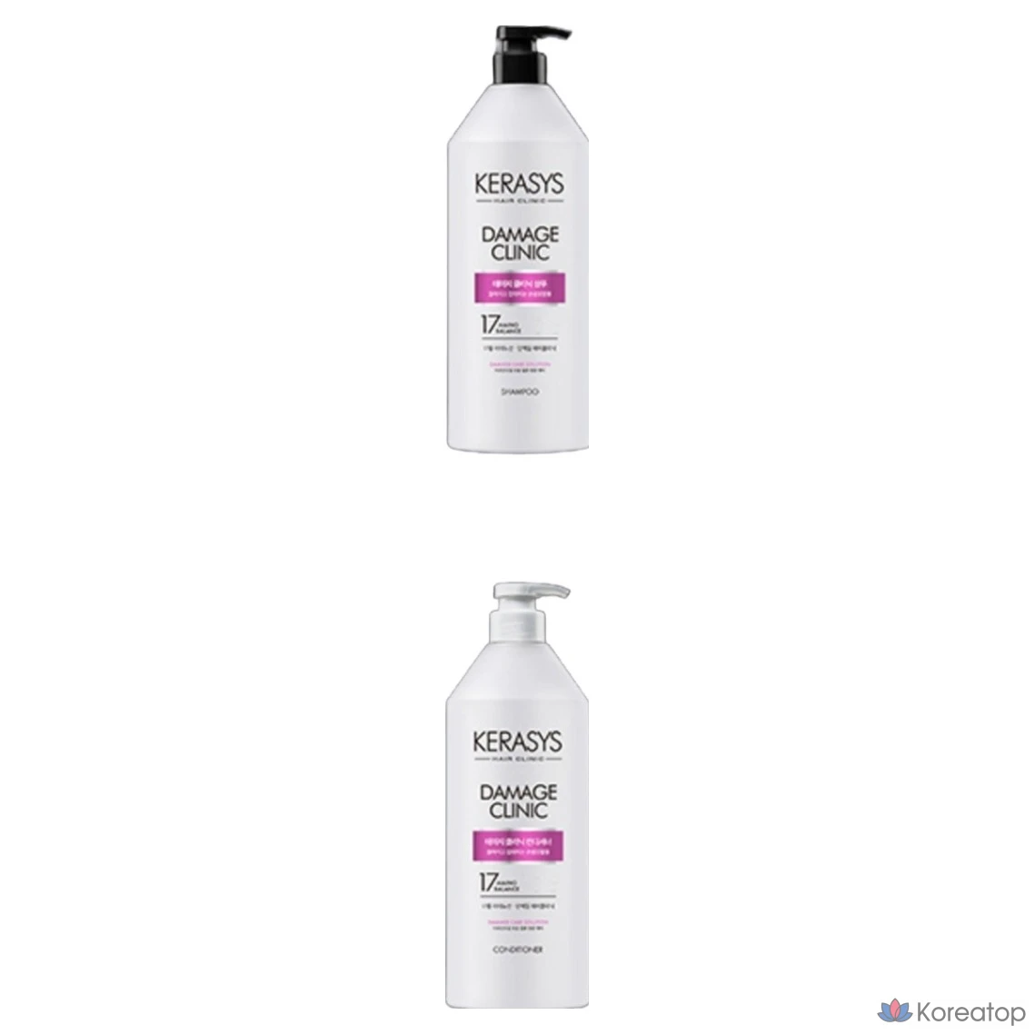 Протеиновый кондиционер для волос KeraSys Damage Clinic, 980 мл, 1 шт., фото 3