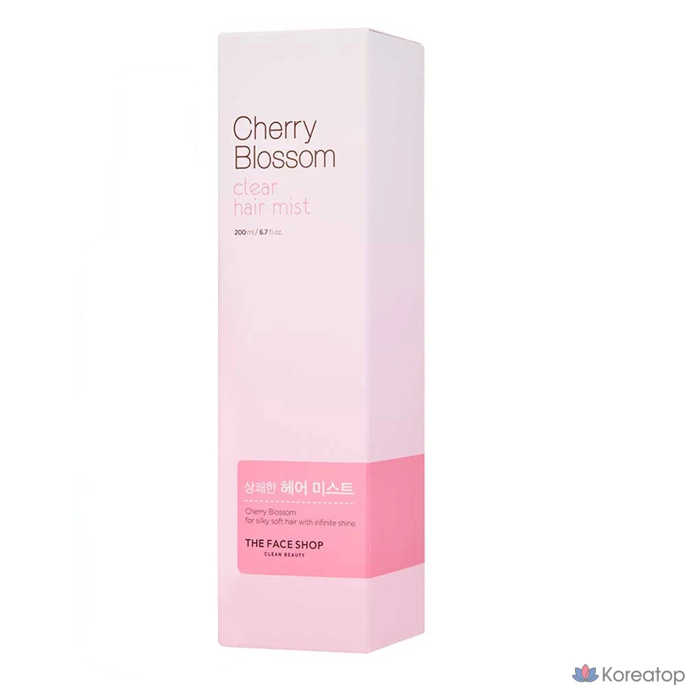 Спрей для волос The Face Shop Cherry Blossom Clear Hair Mist, 200 мл, 1 шт.