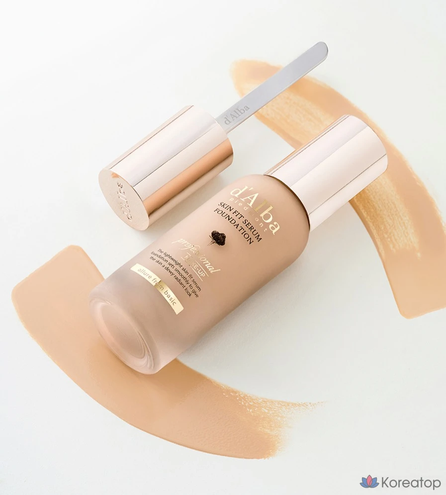 Тональный крем-спатул D'alba Skin Fit Serum Foundation, 40 мл, № 19, 1 шт.