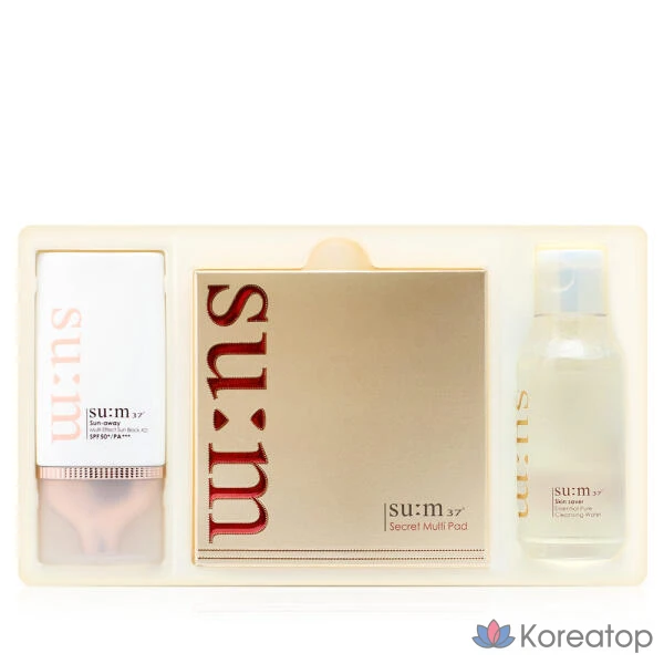 Sum37 Degrees Sun Away Многофункциональный солнцезащитный крем AD Sunscreen Planning, 27 мл, 1 шт., фото 2