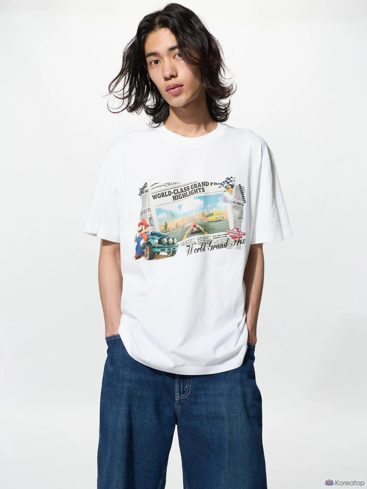 Футболка Uniqlo Mario Kart World UT Graphic T