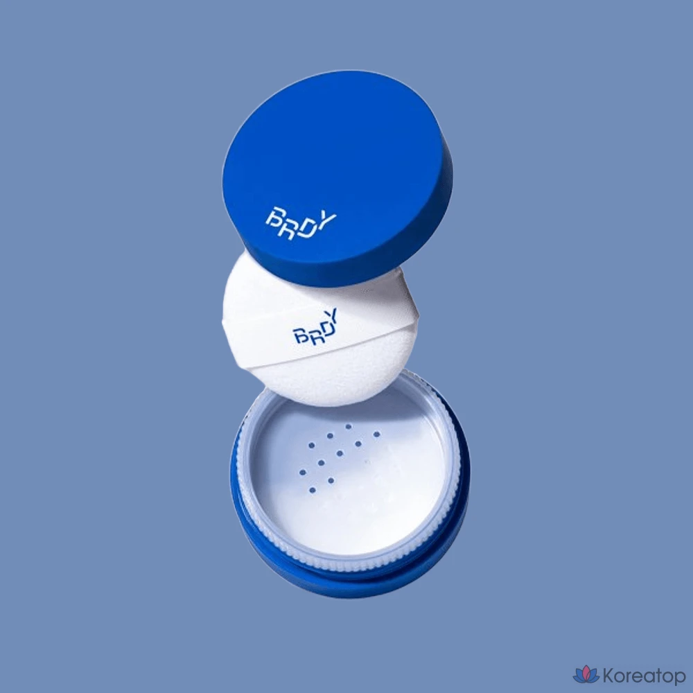 Пудра для удаления кожного сала B.READY Blue, пушистая, без добавок, 1 шт.