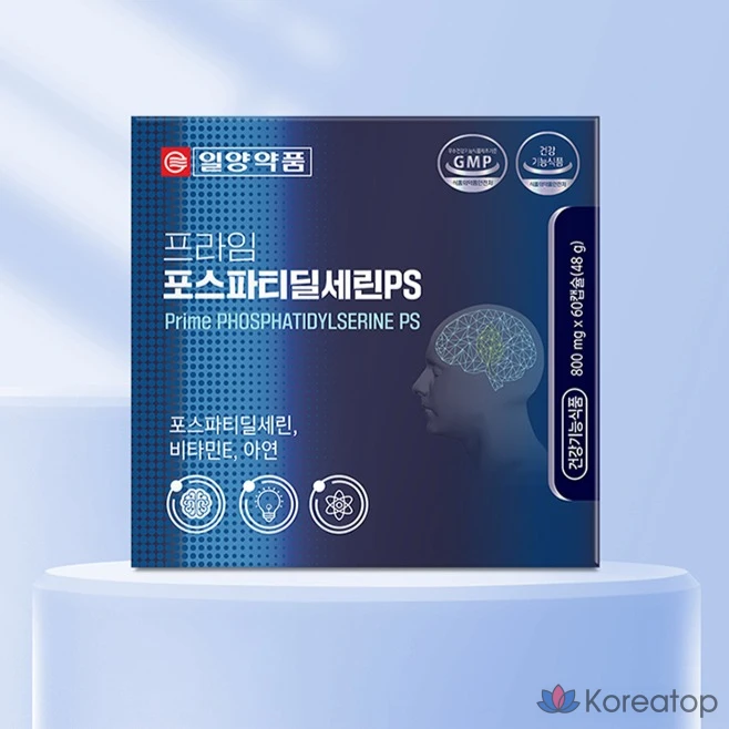 Ilyang Pharmaceutical Prime Фосфатидилсерин PS, 60 таблеток, 1 упаковка