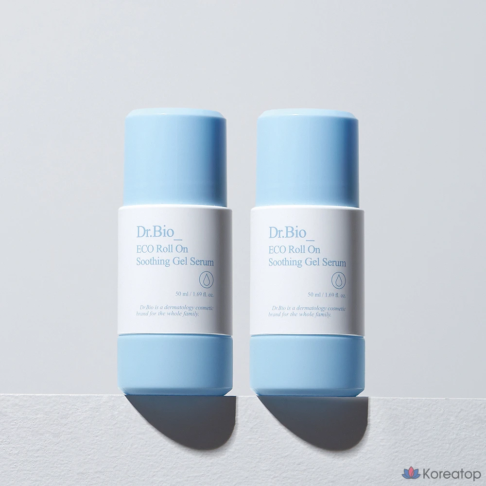 Успокаивающий гель-сыворотка Dr. Bio Eco Roll-On, 50 мл + набор из 4 сменных блоков по 50 мл., фото 4